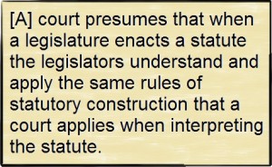 Statutory Construction Quote 1
